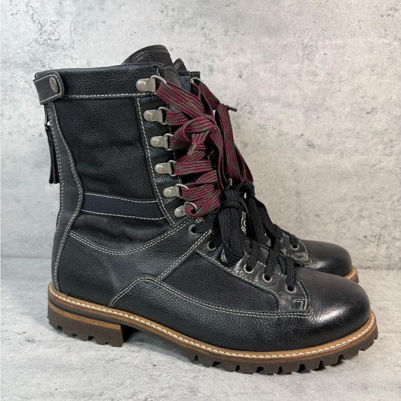 Diesel Other - Rare Diesel The Dunes JBD combat boots in black leather size 45